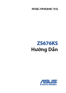 Hướng dẫn sử dụng Asus ZS676KS ROG Điện thoại di động
