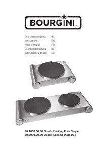 Bedienungsanleitung Bourgini 30.2000.02.00 Kochfeld