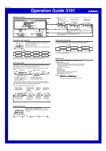 Manual Casio Collection LA-11WR-5AEF Watch