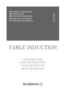 Manual De Dietrich DPI7550B Hob