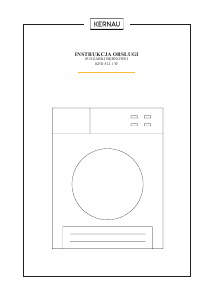 Manual Kernau KFD 812.1 W Dryer