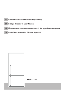Handleiding Kernau KBR 17124 Koel-vries combinatie