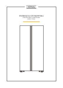 Instrukcja Kernau KFSB 1794 BG Lodówko-zamrażarka