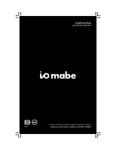 Manual de uso Mabe IO906I0 Placa