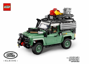 Manual Lego set 10317 Icons Land Rover Classic Defender 90