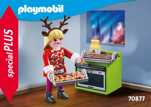 Manual Playmobil set 70877 Special Pastelaria de Natal
