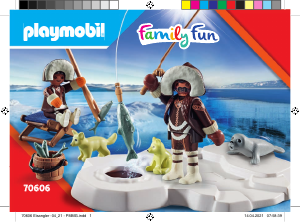 Mode d’emploi Playmobil set 70606 Special Pêcheur sur glace