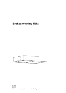 Bruksanvisning Silverline SM4222 Köksfläkt