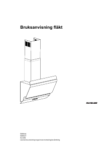 Bruksanvisning Silverline SL3454 Köksfläkt