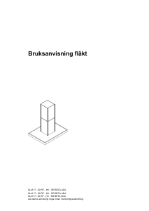 Bruksanvisning Silverline SL4117 Beta Ada Köksfläkt