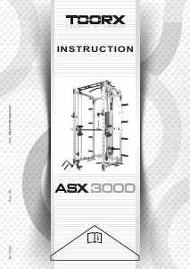 Kullanım kılavuzu Toorx ASX-3000 Çoklu spor makinesi