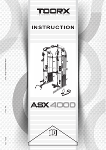 Manual Toorx ASX-4000 Aparat fitness multifunctionale
