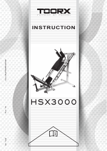 Kullanım kılavuzu Toorx HSX-3000 Çoklu spor makinesi