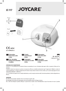 Handleiding Joycare JC-117 Zuurstofconcentrator