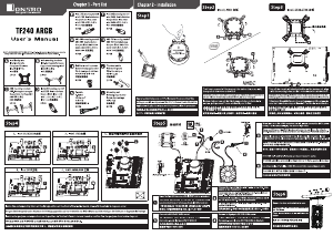 Handleiding Jonsbo TF 240 ARGB CPU koeler