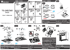 说明书 乔思伯 TG-240 CPU散热器