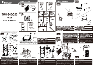 说明书 乔思伯 TW6 280 ARGB CPU散热器