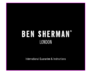 Manual Ben Sherman WB068WT Watch