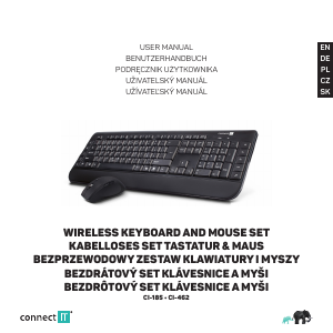 Bedienungsanleitung Connect IT Cl-185 Tastatur
