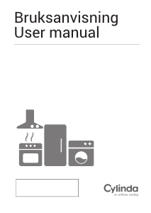 Manual Cylinda KF 1375LFHE Fridge-Freezer