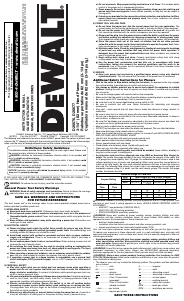 Manual DeWalt D26676 Planer