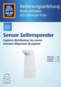Bedienungsanleitung EasyHome SD 1707 Flüssigseifenspender