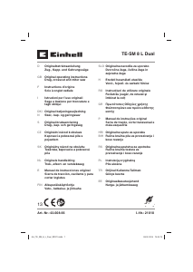 Εγχειρίδιο Einhell TE-SM 8 L Dual Φαλτσοπρίονο