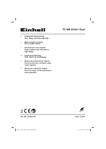 Mode d’emploi Einhell TC-SM 2534/1 Dual Scie à onglet
