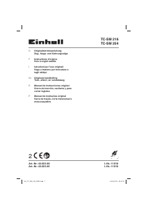 Handleiding Einhell TC-SM 216 Verstekzaag