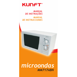 Manual de uso Kunft MM717ABN Microondas