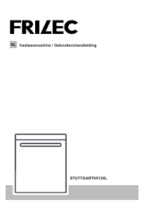 Mode d’emploi Frilec STUTTGART9513.1XL Lave-vaisselle
