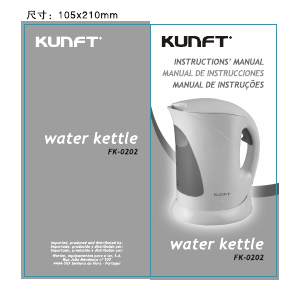Manual Kunft FK-0202 Kettle