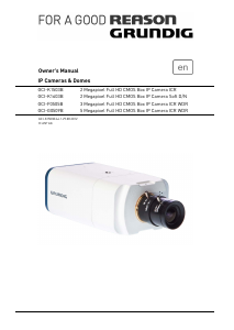 Manual Grundig GCI-F0505B IP Camera