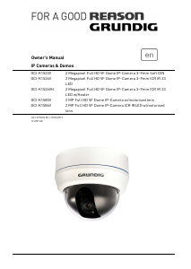 Handleiding Grundig GCI-K1585V IP camera