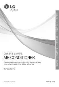 Manual LG W13UH Air Conditioner