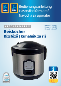 Návod Kitchenware CFXB-20A Varič ryže