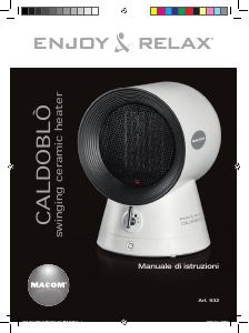 Manuale Macom 932 Caldoblo Termoventilatore