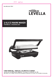 Manual Premium PPN21 Contact Grill