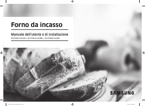 Manuale Samsung NV70K2341RB Forno