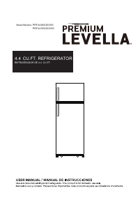 Manual de uso Premium PRF44550300HW Frigorífico combinado