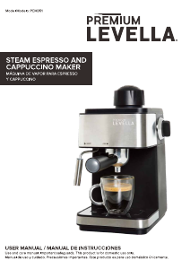 Handleiding Premium PEM351 Espresso-apparaat