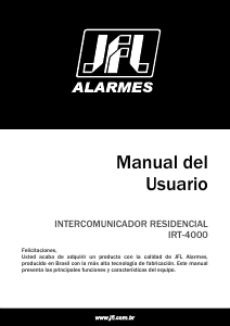 Manual de uso JFL IRT-4000 Intercomunicador