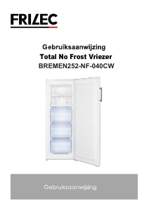 Handleiding Frilec BREMEN252-NF-040CW Vriezer