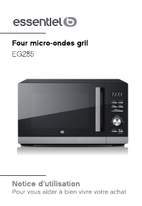 Mode d’emploi Essentiel B EG 285 Micro-onde
