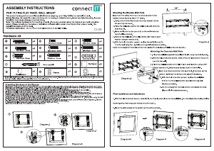 Handleiding Connect IT Cl-25 Muurbeugel