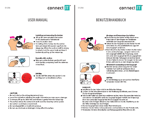 Bedienungsanleitung Connect IT Cl-234 Handyhalterung