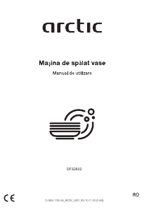 Manual Arctic DFS2802 Maşină de spălat vase