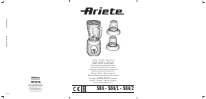 Bedienungsanleitung Ariete 584 Standmixer