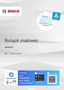 Kullanım kılavuzu Bosch SMI4IMS62T Bulaşık makinesi