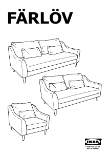 Hướng dẫn sử dụng IKEA FARLOV Ghế sofa